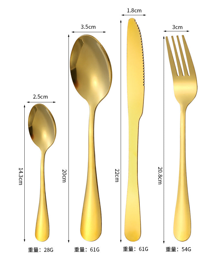 12-Piece Stainless Steel Cutlery Set - Steak Knife Gift Box