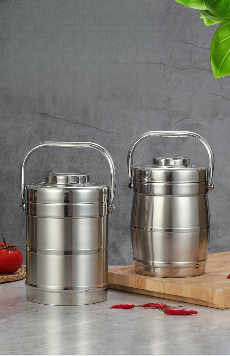 Stainless Steel Lunch Box - Vacuum Insulated Food Container