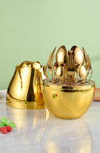 24-Piece Cutlery Set - Luxury Stainless Steel Utensils