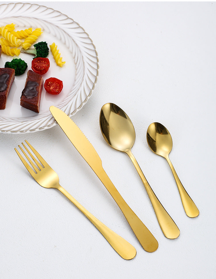 24-Piece Stainless Steel Cutlery Set - Steak Knife Gift Box – ZXY