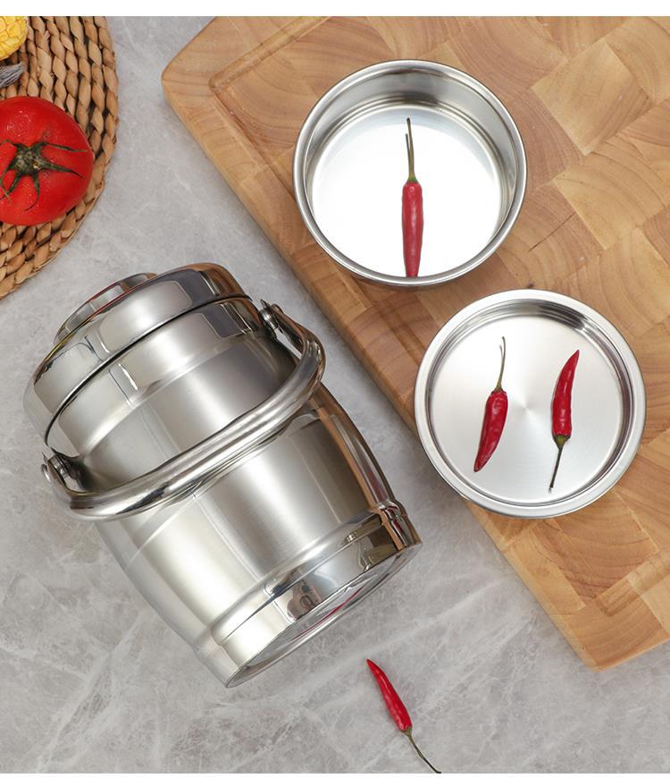 Stainless Steel Lunch Box - Vacuum Insulated Food Container